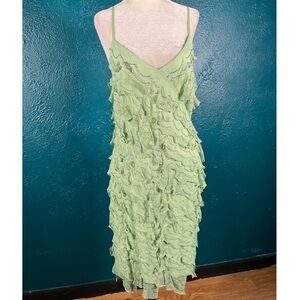 Deadstock Y2K Adrianna Pappell boutique sage green new with tags